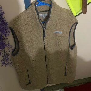 ocean coast sleeveless coat.